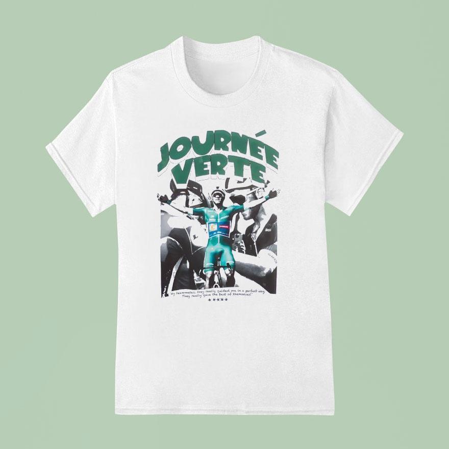 Journee Verte My Teammates They Really Guided Me In A Perfect Way T Shirt