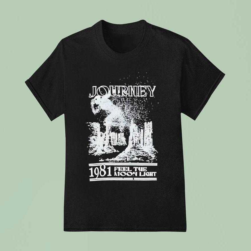 Journey Feel The Moon Ligh T Shirt