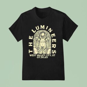 July The Lumineers At West Valley City Ut Tour T Shirt