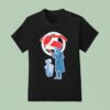 July Is Super Fantastic Fantastic Four X Superman Herbie And Robot Number T Shirt