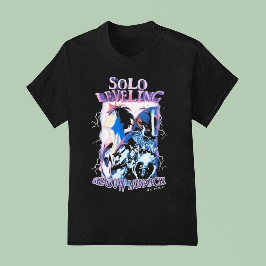 Jung Jinwoo Solo Leveling Shadow Monarch T Shirt