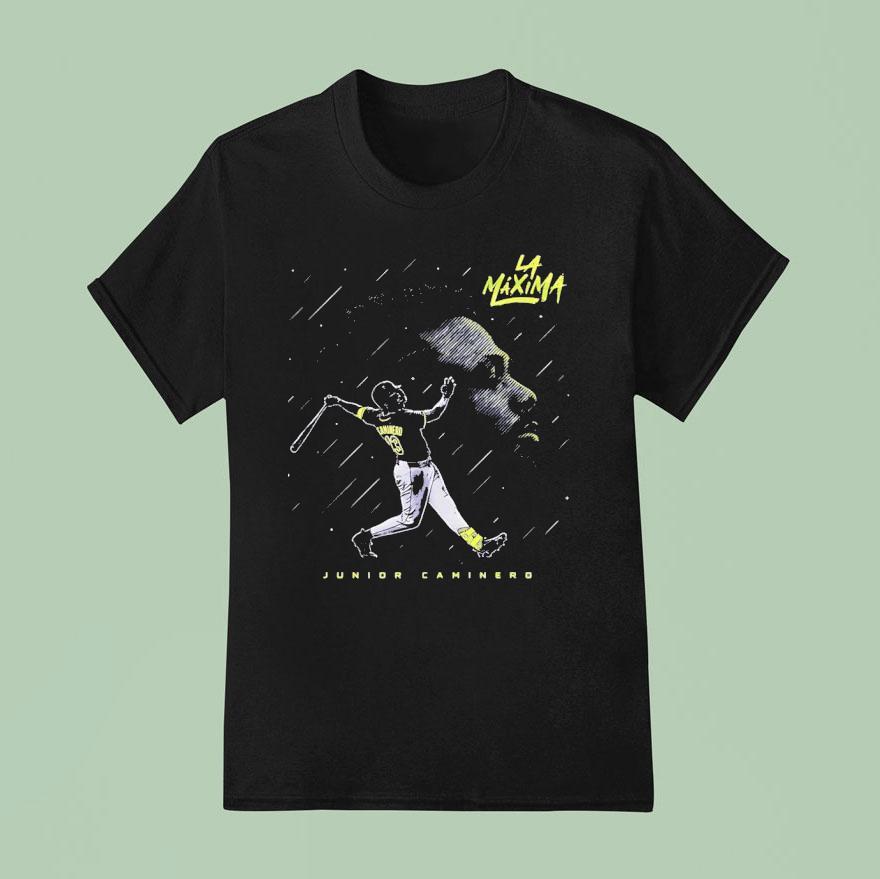 Junior Caminero La Maxima Tampa Bay Rays T Shirt