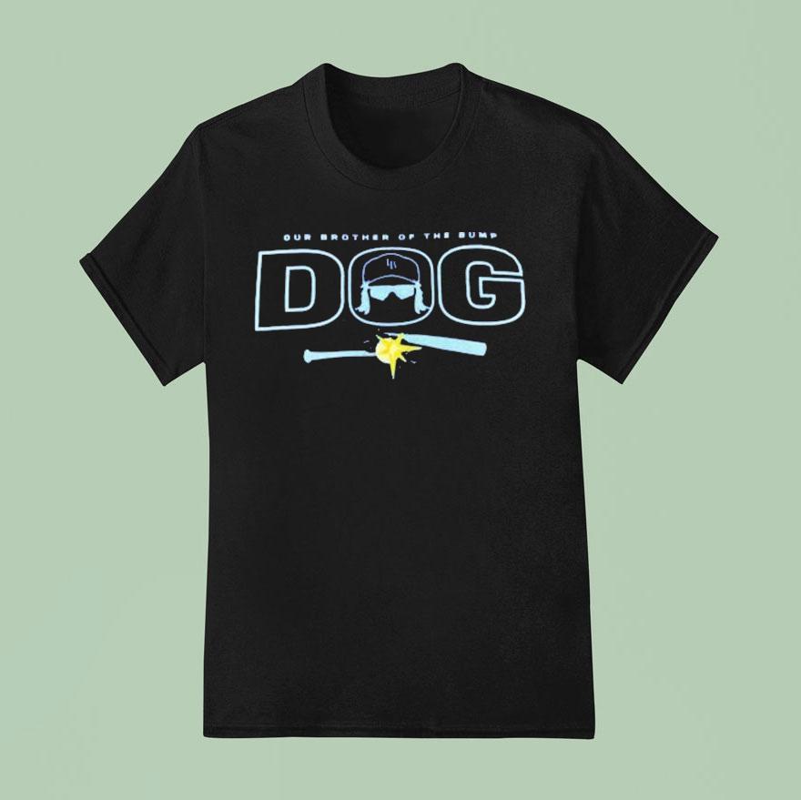 Junior Caminero Rays Our Brother Of The Bump Dog T Shirt