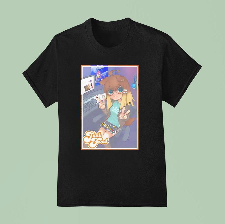 Junk Food Anime T Shirt