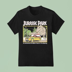 Jurassic Park An Adventure Million Years In The Making Dinosaur T Shirt