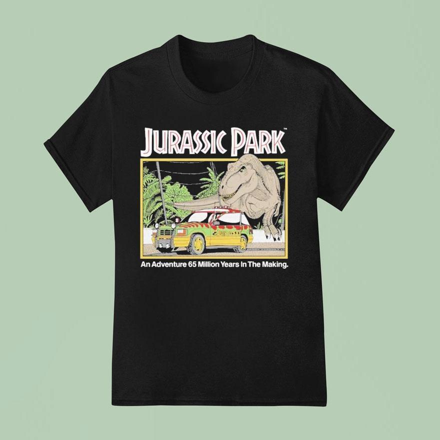 Jurassic Park An Adventure Million Years In The Making Dinosaur T Shirt