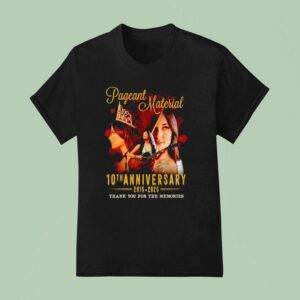 Kacey Musgraves Pageant Material Th Anniversary Signature Thank You For The Memories T Shirt