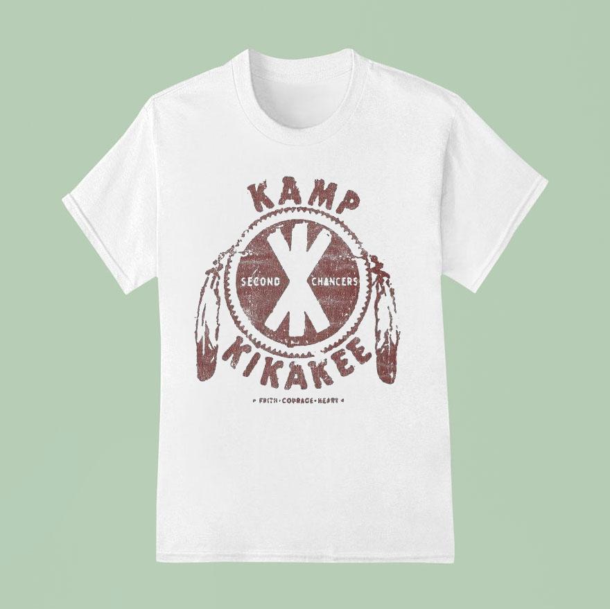 Kamp Kikakee Second Chancers Faith Courage Kerry T Shirt