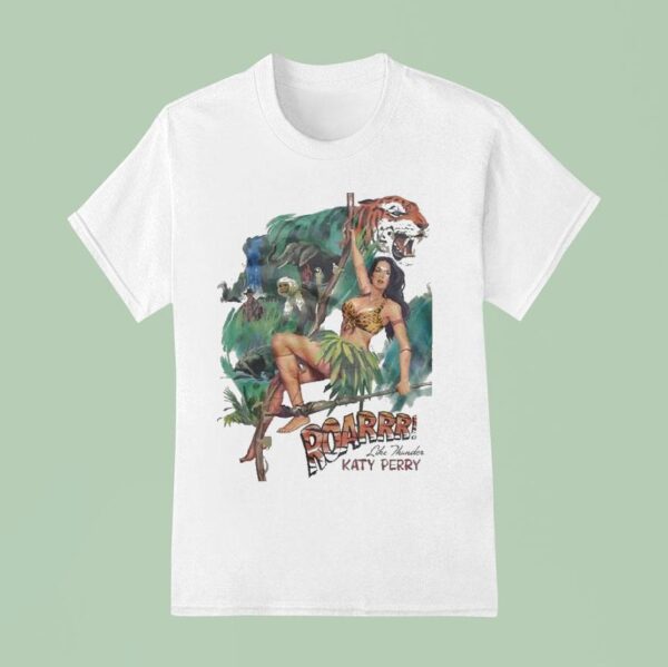 Katy Perry Roar Like Thunder Animal T Shirt