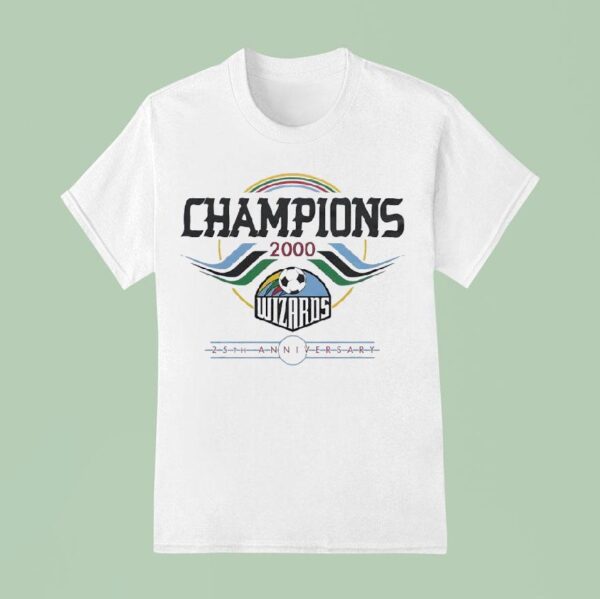 Kc Wizards Th Anniversary Champions T Shirt