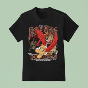 Keigo Takami Fierce Wings T Shirt