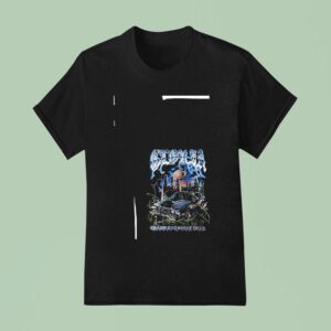Kendrick Lamar Grand National Tour Sza Roster City Skyline T Shirt
