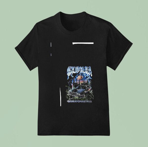 Kendrick Lamar Grand National Tour Sza Roster City Skyline T Shirt