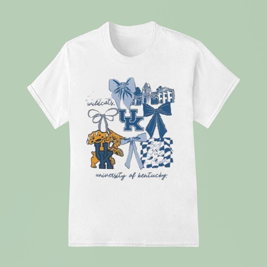 Kentucky Wildcats Coquette T Shirt