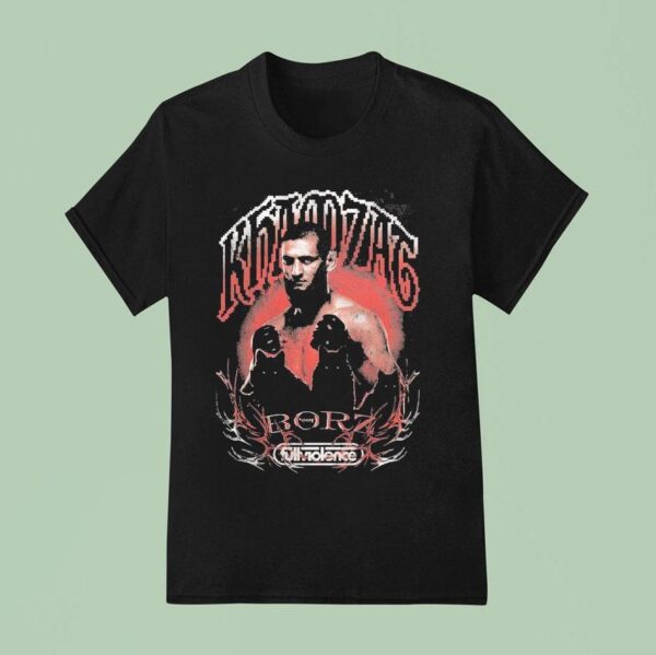 Khamzat Chimaev Borz Tour Full Violence T Shirt