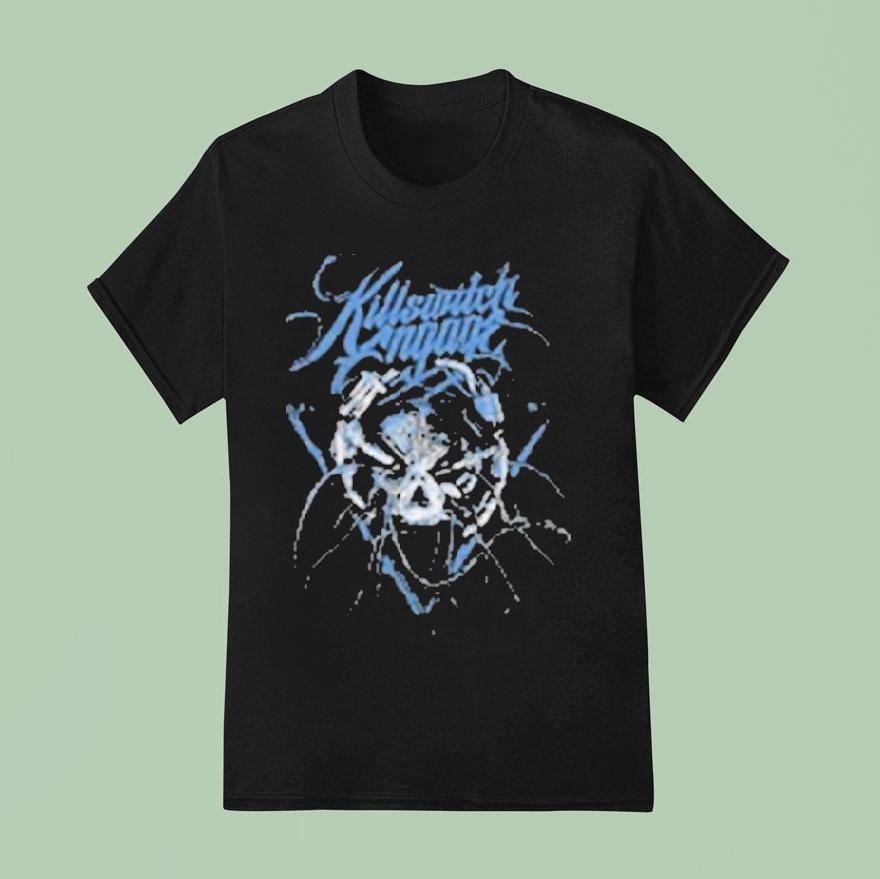 Killswitch Engage Wire Skull T Shirt
