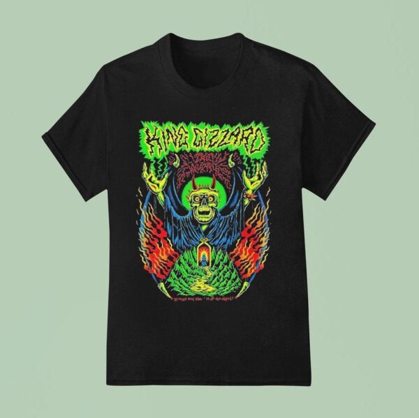 King Gizzard And The Lizard Wizard Haven Connecticut Concert At Westville Music Bowl On July T Shirt