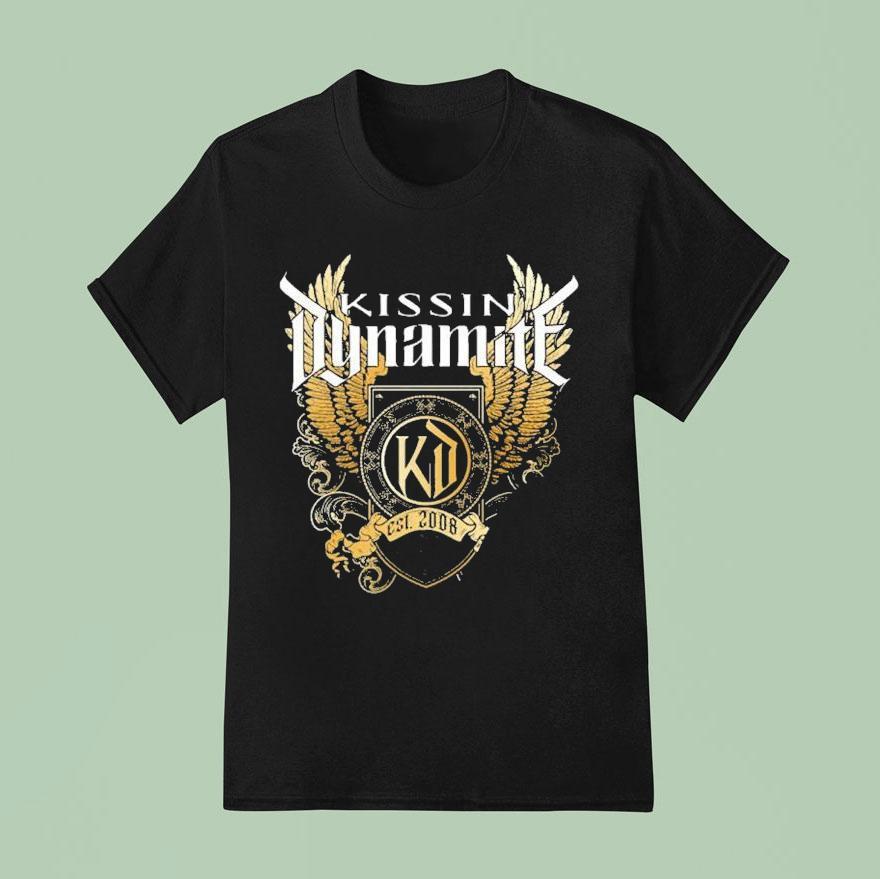 Kissin Dynamite Years Of Stadium Rock Est T Shirt