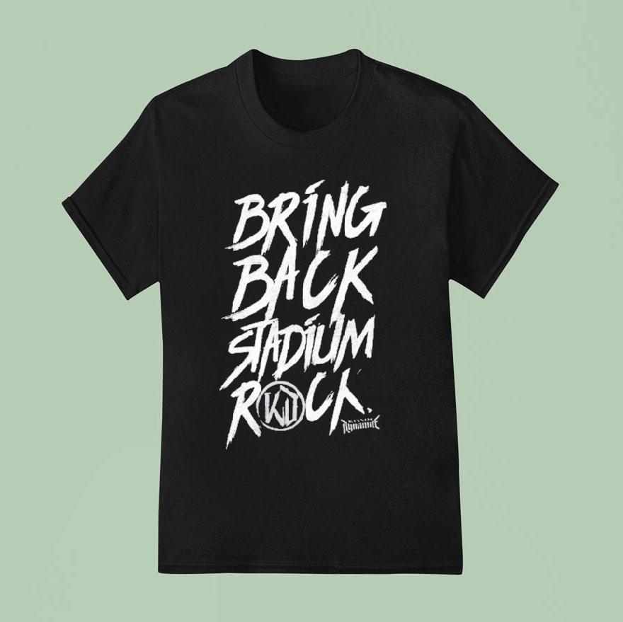 Kissin Dynamite Bring Back Stadium Rock T Shirt