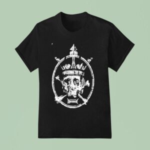 Kissin Dynamite King Skull Head T Shirt