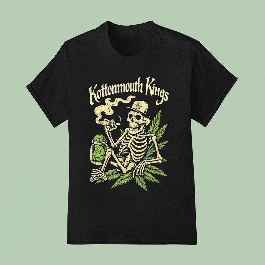 Kottonmouth Kings Smokin Skeleton Cigarettes T Shirt