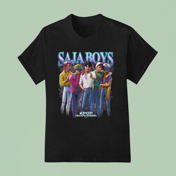Kpop Demon Hunters Saja Boys Heartthrob T Shirt