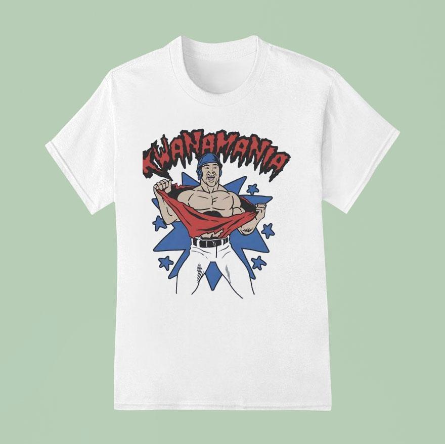 Kwanamania Steven Kwan Cleveland Guardians As Hulk Hogan T Shirt