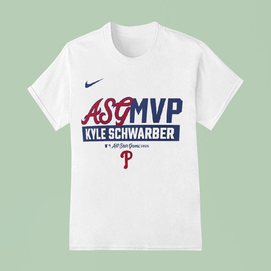 Kyle Schwarber Mlb All Star Game Mvp Philadelphia Phillies T Shirt