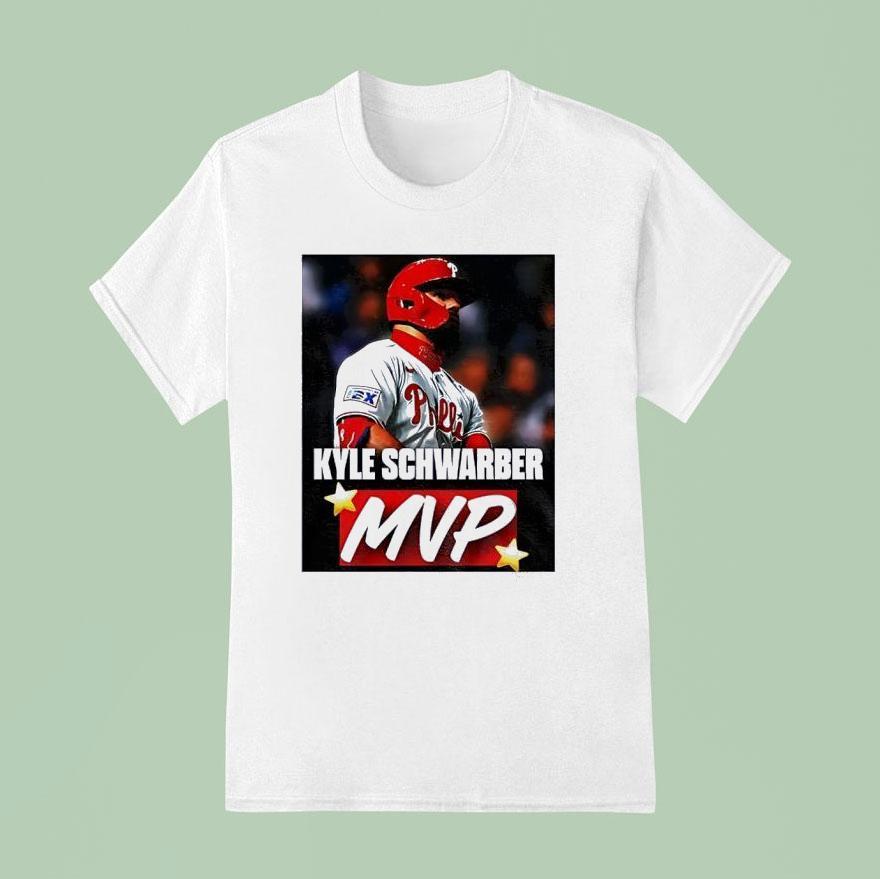 Kyle Schwarber Philadelphia Phillies Mvp Photo T Shirt