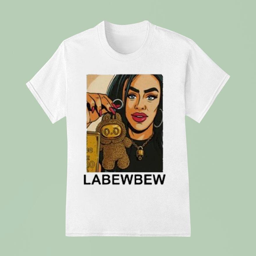 La Bew Bew Karat Gold Labubu T Shirt