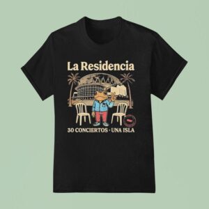 La Residencia Conciertos Una Isla Frog T Shirt