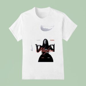 Lady Gaga The Mayhem Ball Tour Roster T Shirt