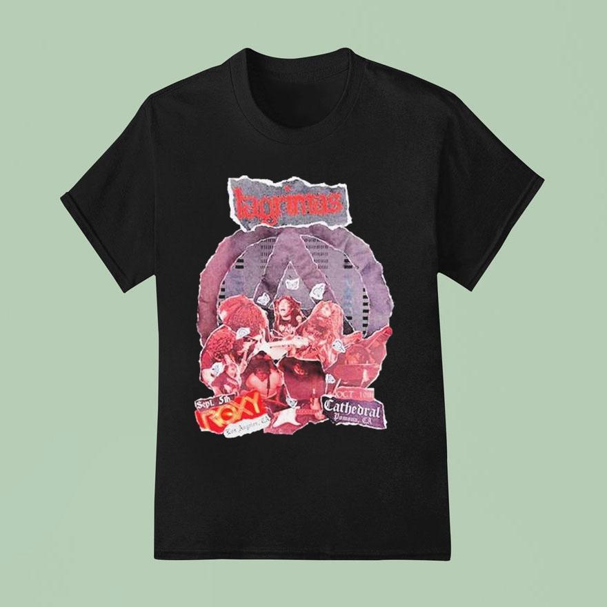 Lagrimas Tour Los Angeles And Pomona Shows Collage T Shirt