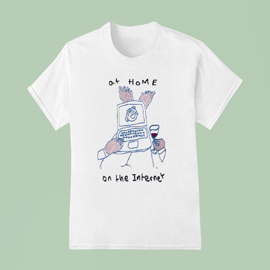 Laptop At Home On The Interne T Shirt