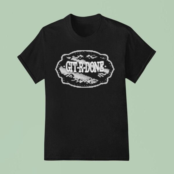Larry The Cable Guy Git Done Belt Buckle T Shirt