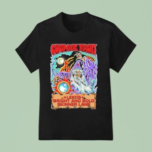 Leeds Bright And Bold Skinner Lane Cosmic Frog Wizard T Shirt