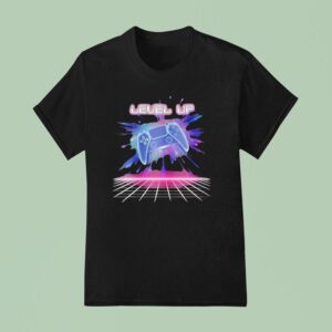 Level Up Video Game T Shirt