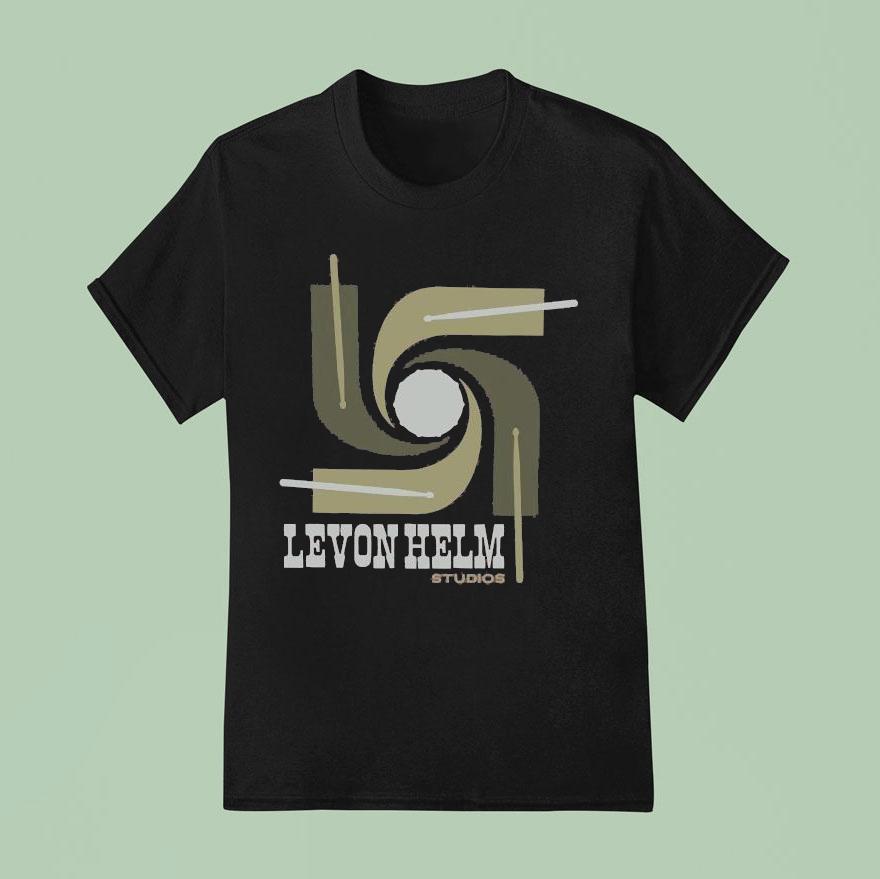 Levon Helm Spin Logo T Shirt