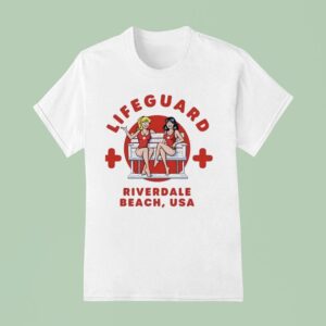 Lifeguard Riverdale Beach Usa T Shirt