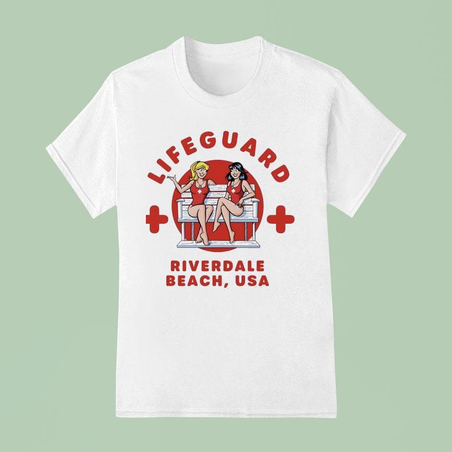 Lifeguard Riverdale Beach Usa T Shirt