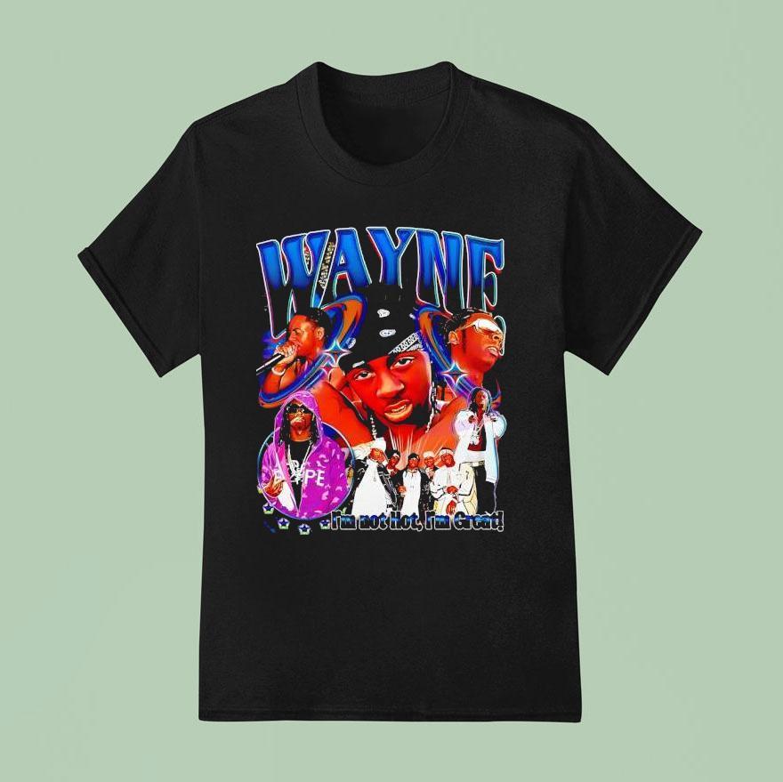 Lil Wayne Rapper Hustler Vintage Tribute Collage T Shirt