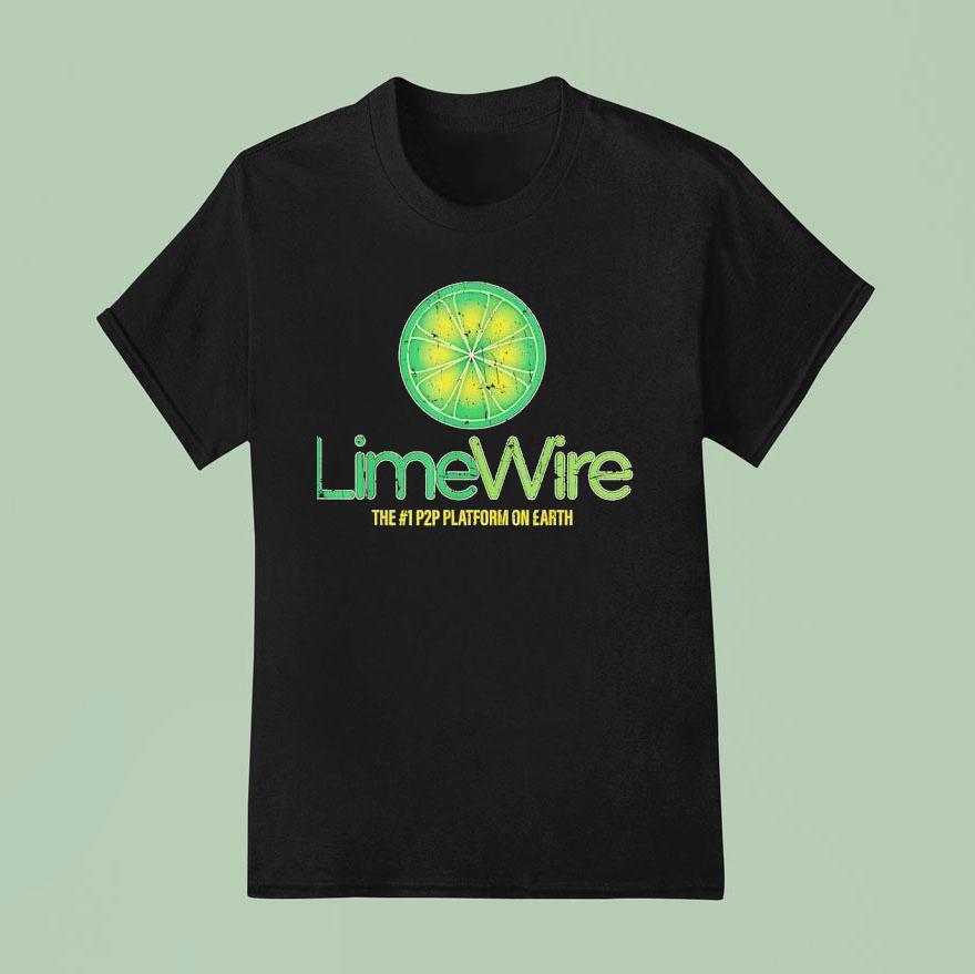 Limewire The Pp Platform On Earth T Shirt