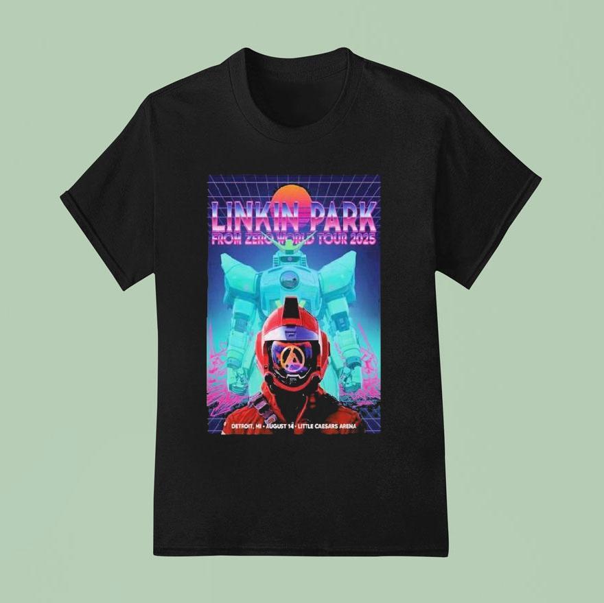 Linkin Park From Zero World Tour Fz Detroit Little Caesars Arena August Th T Shirt