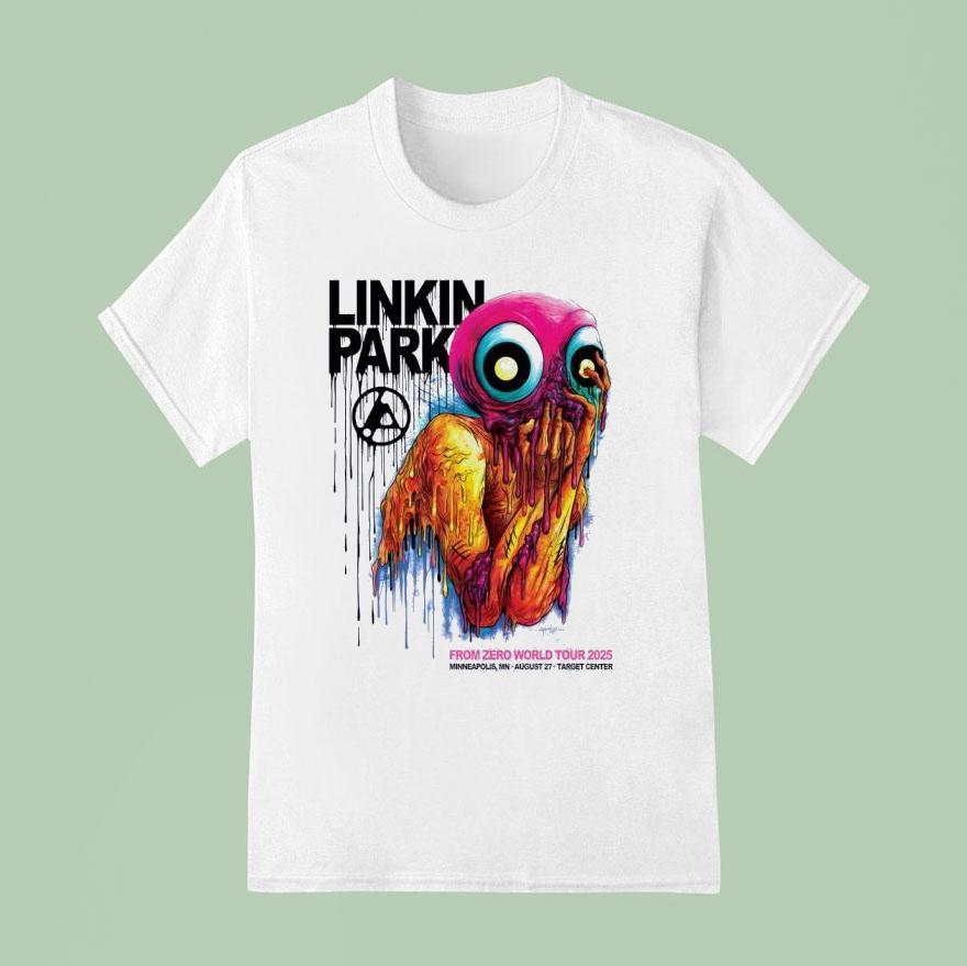 Linkin Park From Zero World Tour Minneapolis T Shirt