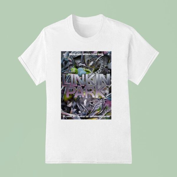 Linkin Park From Zero World Tour On August At St Louis Mo Enterprise Center T Shirt