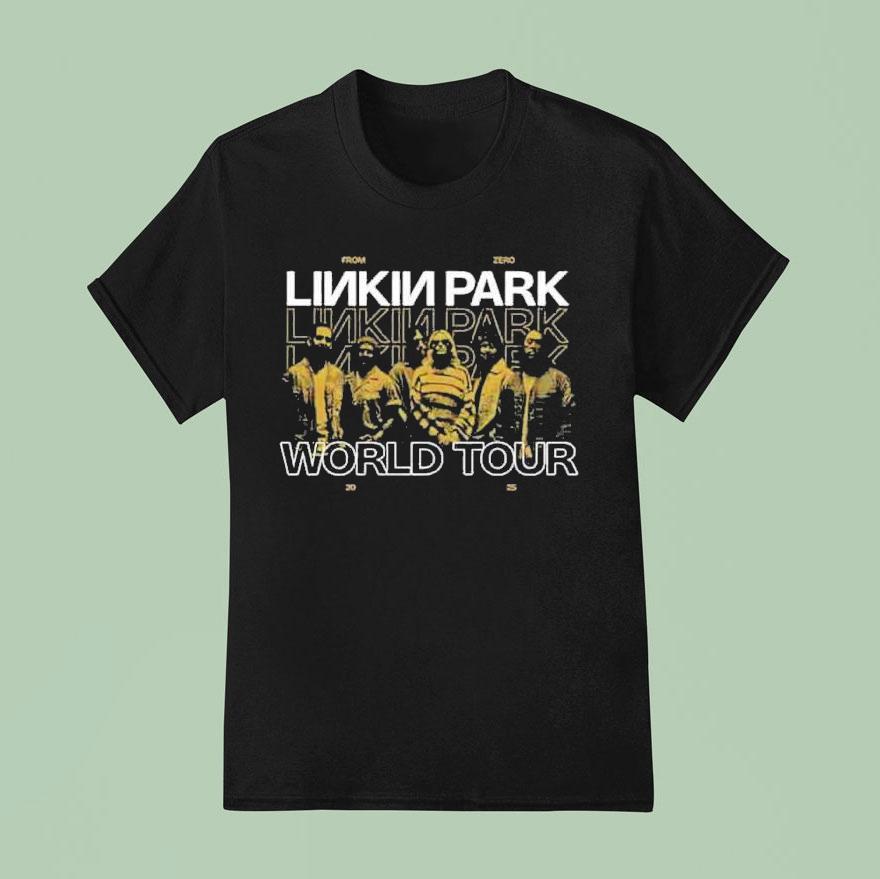 Linkin Park From Zero World Tour Venue In Beach Fl On May At Daytona International Speedway T Shirt