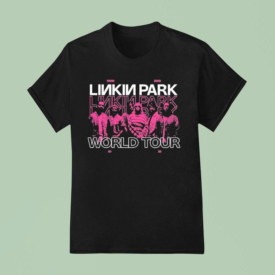 Linkin Park From Zero World Tour Venue In Clisson France At Hellfest On June T Shirt