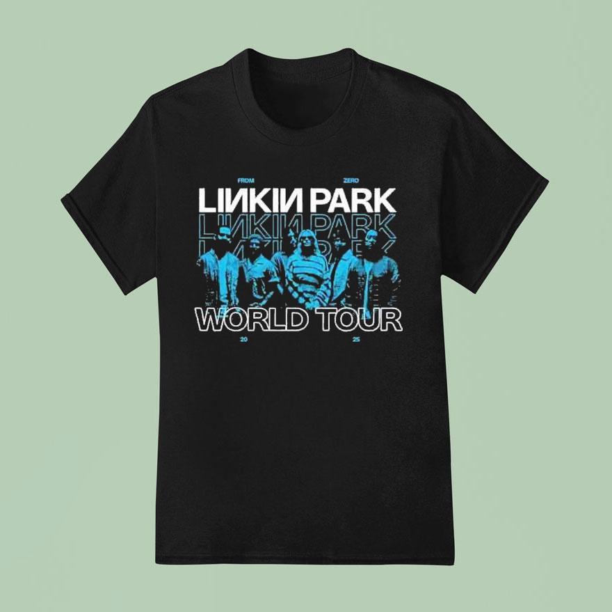 Linkin Park From Zero World Tour Venue In Grand Rapids Mi On May At Van Andel Arena T Shirt