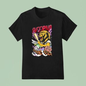 Lion Inferno Bring The Heat Baseball T Shirt