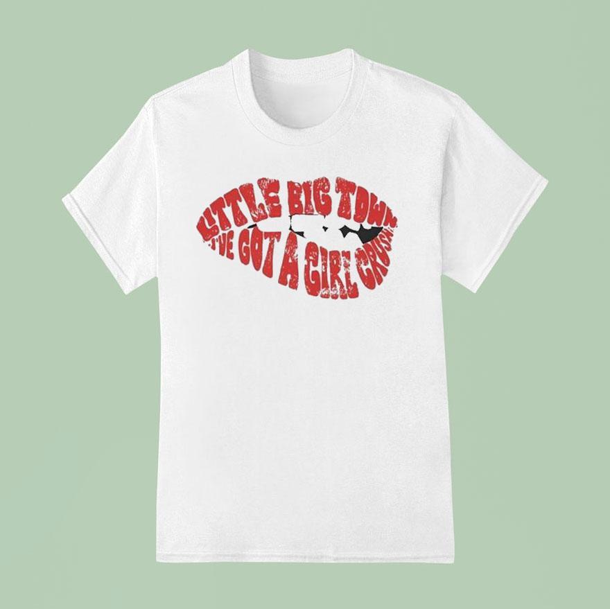 Little Big Town Girl Crush Lip T Shirt